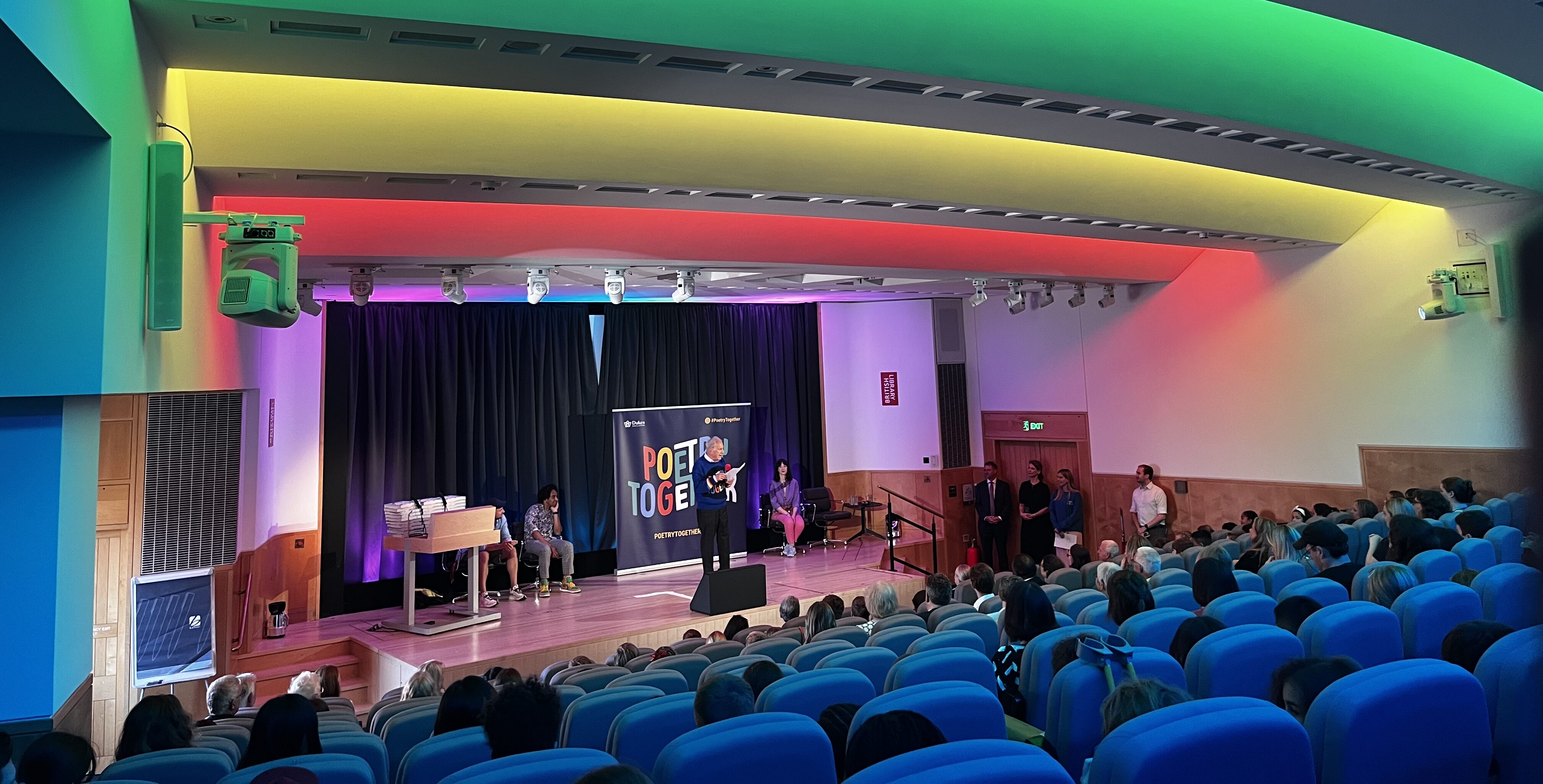Poetry Together, an event by Dukes Education at The British Library