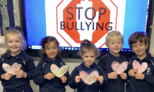 Devonshire house school pupils breaking silence for anti-bullying week
