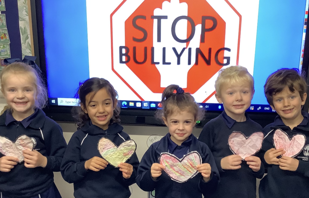 Devonshire house school pupils breaking silence for anti-bullying week