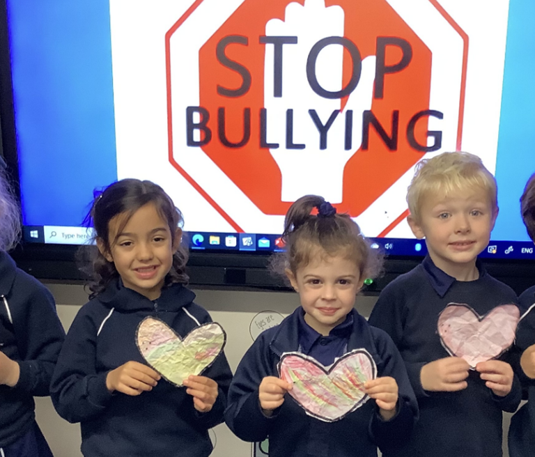 Devonshire house school pupils breaking silence for anti-bullying week